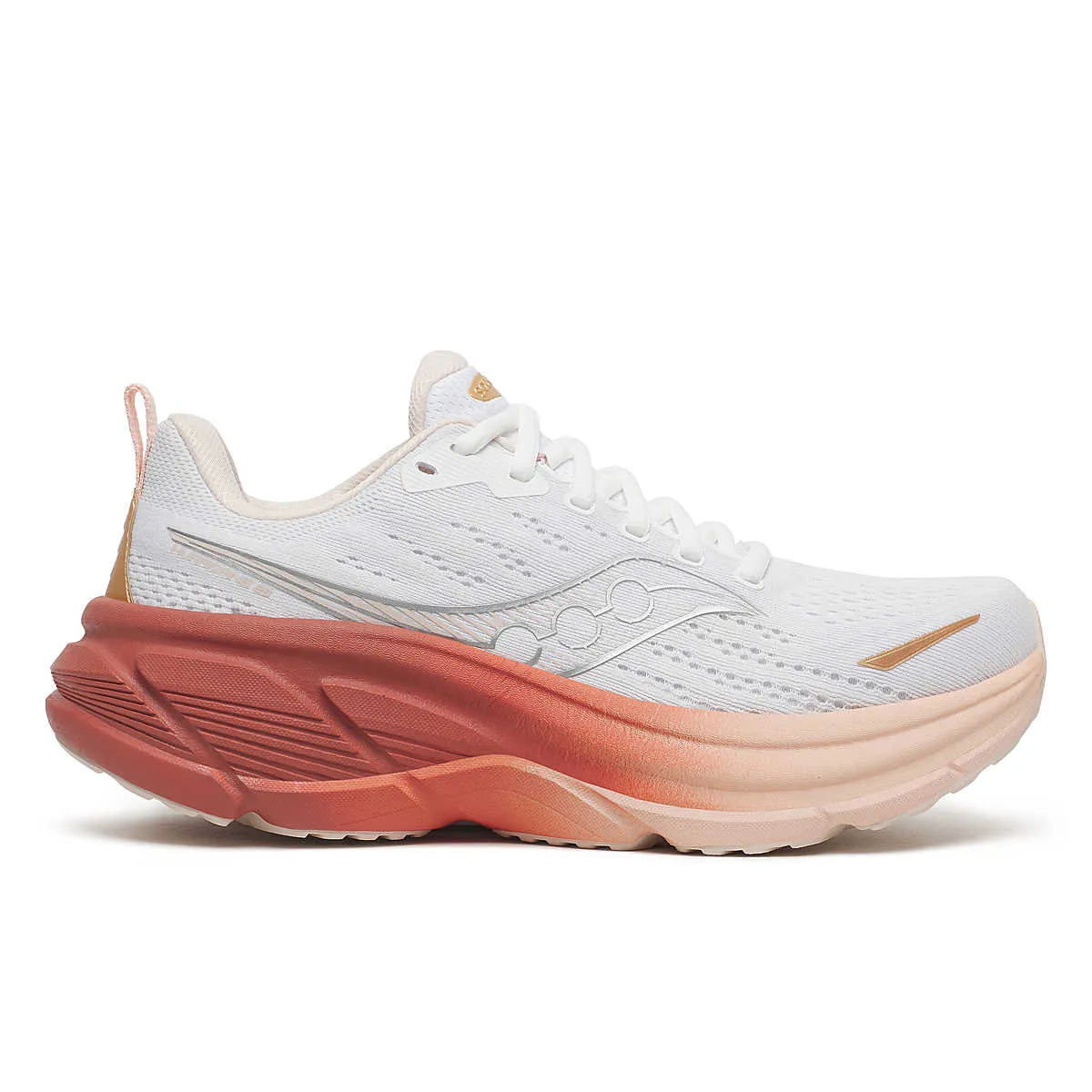 SAUCONY Women's Hurricane 25 Wide White | Cameo