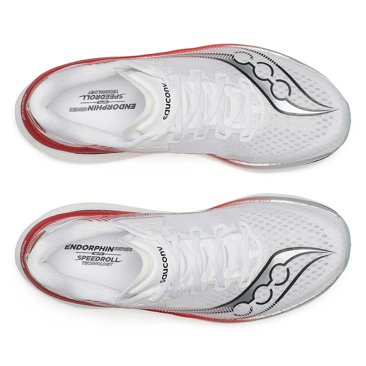 Saucony Men's Endorphin Azura 105 White/Salsa