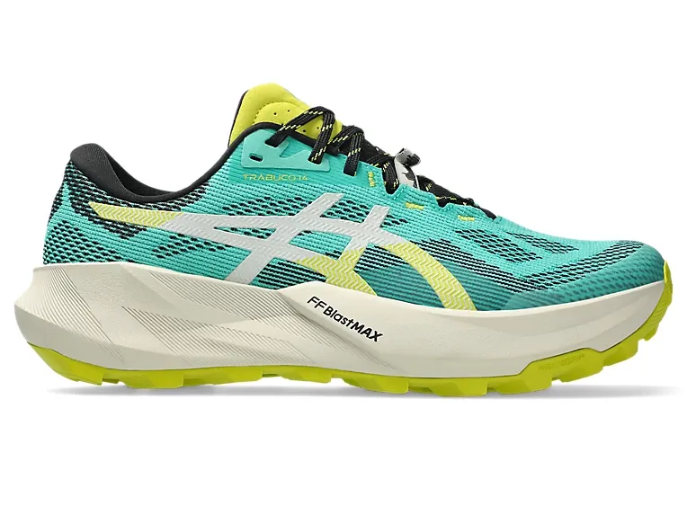 Asics Men's TRABUCO 14 AURORA GREEN/LIGHT DUST