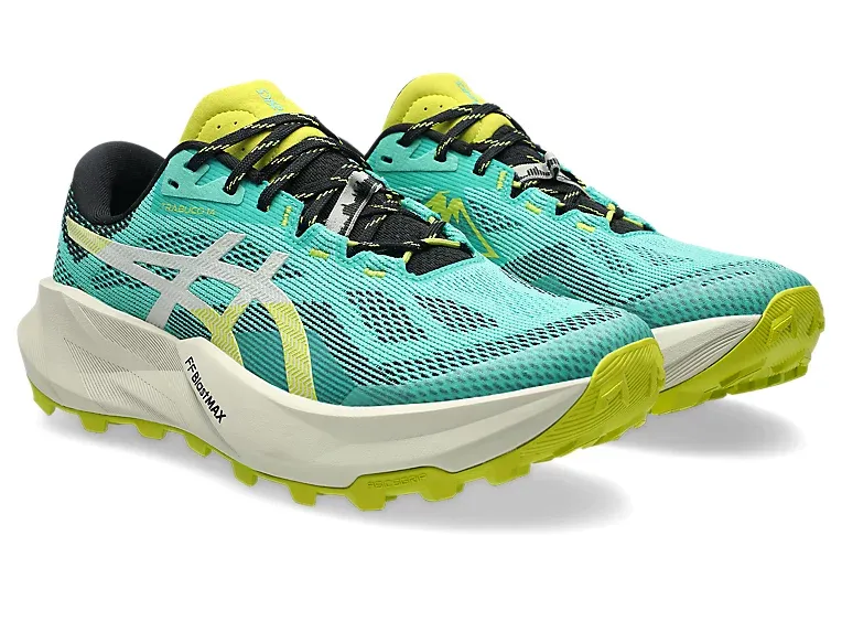 Asics Men's TRABUCO 14 AURORA GREEN/LIGHT DUST