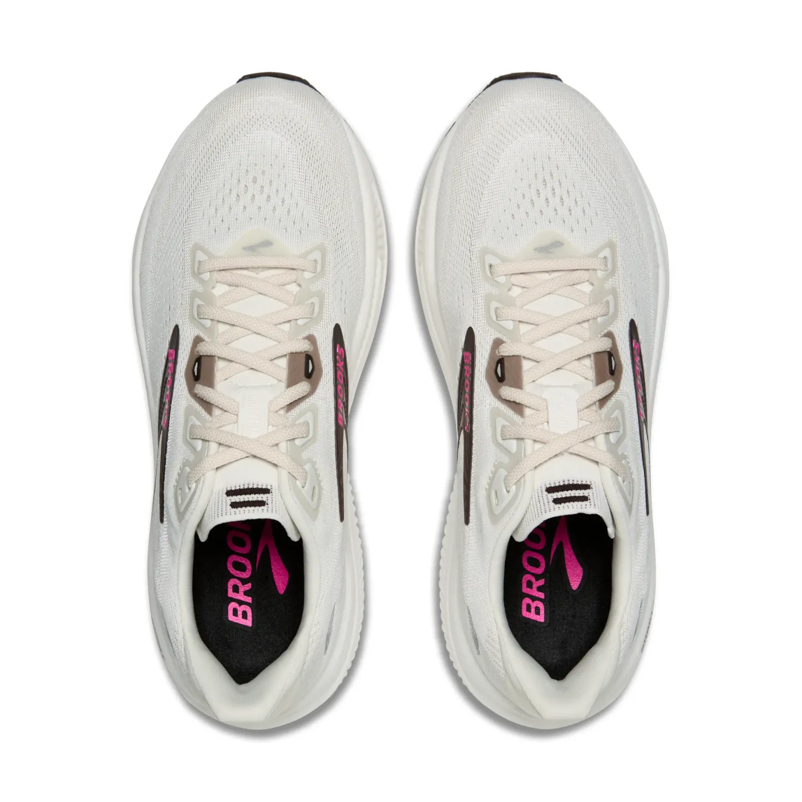 Brooks Women's Ghost 18 107 Coconut/Coffee/Fuchsia