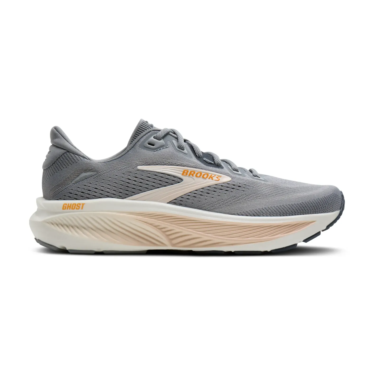 Brooks Women's Ghost 18 047 Grey/Morganite/Coconut