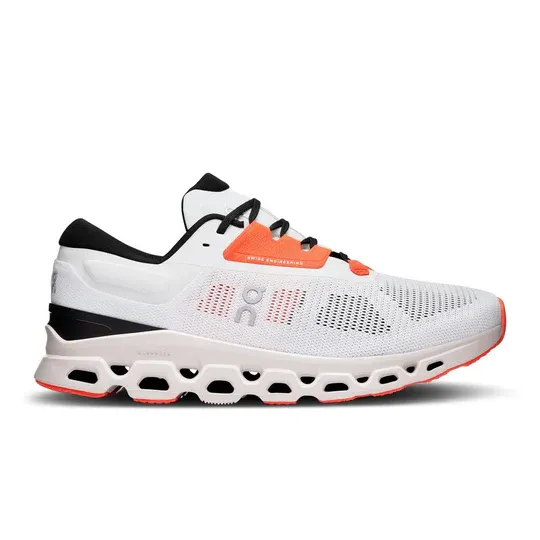 ON Women's Cloudstratus 3 White/Sand