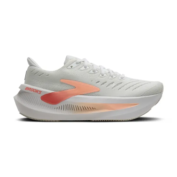 Brooks Women's Glycerin Max 2 White/Coral/Peach