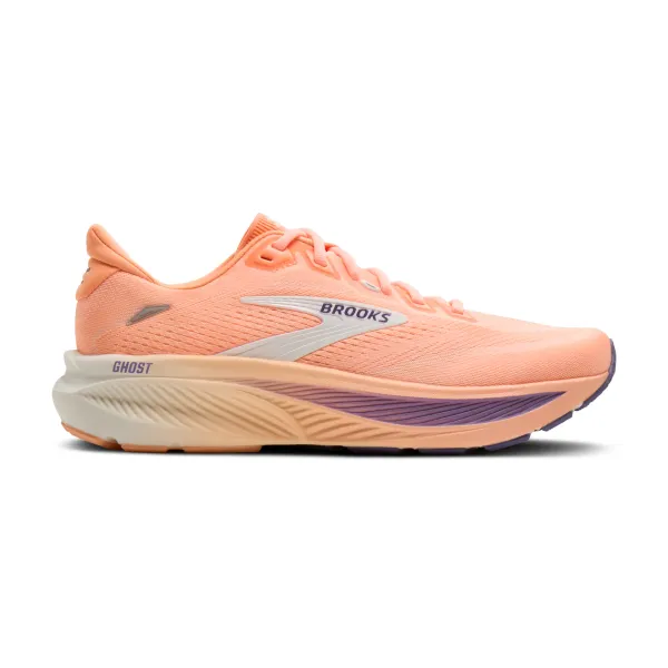 Brooks Women's Ghost 18 Peach/Grape/Coconut