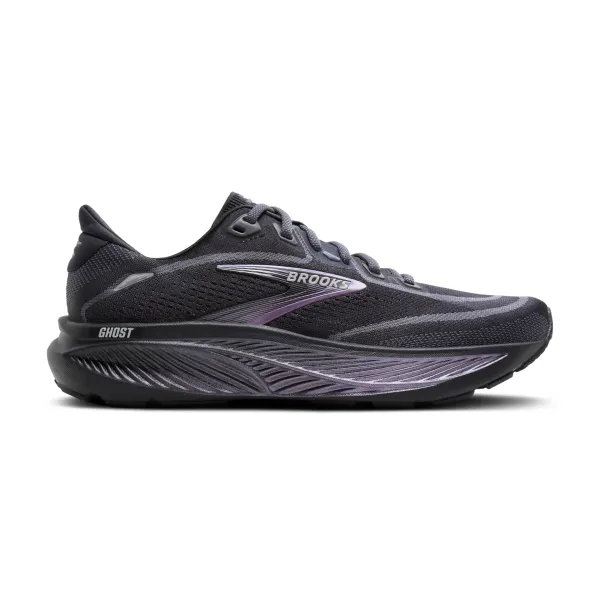 Brooks Women's Ghost 18 Ebony/Folkstone/Metallic