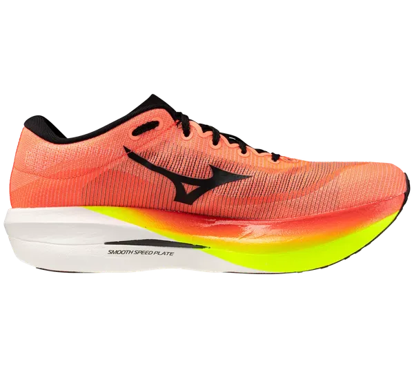 Mizuno Unisex Hyperwarp Elite Running Shoe LAVA ORANGE-BLACK