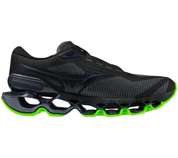 Mizuno Men's Wave Prophecy 15 REFLECTING POND-BLACK GLASS