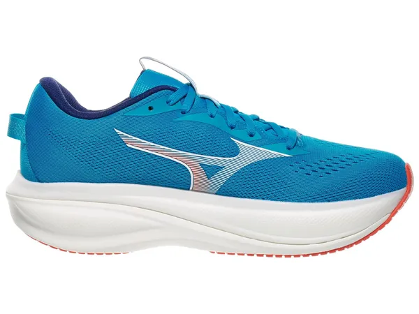 Mizuno Men's Wave Rider 30 BLUE JEWEL-WHITE