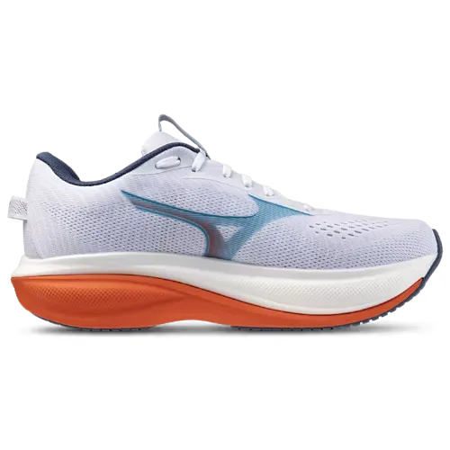 Mizuno Men's Wave Rider 30 2E WHITE-BLUE JEWEL