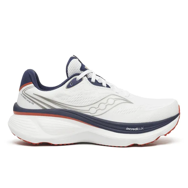 Saucony Men's Hurricane 26 White | Naval