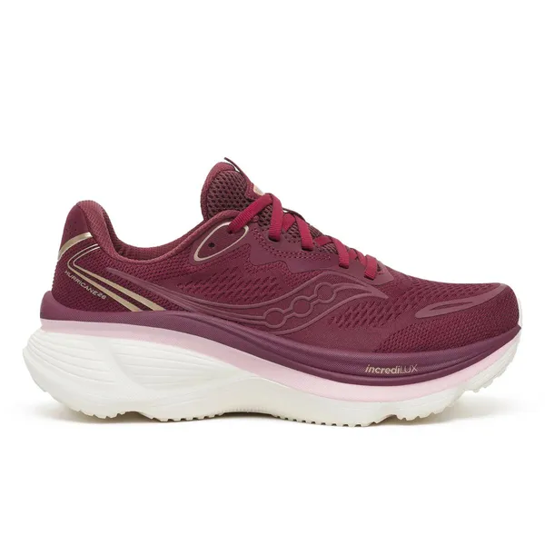 Saucony Women's Hurricane 26 Maroon | Silk