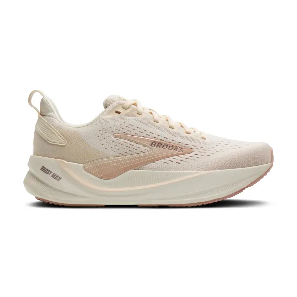 Brooks Women's Ghost Max 4 238 ArcticWolf/Rose/Coconut