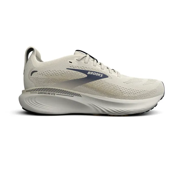 Brooks Men's Adrenaline GTS 25 Arctic Wolf/Rutabaga/navy