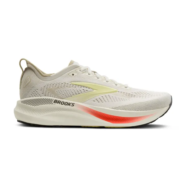 Brooks Men's Adrenaline GTS 26 Tofu/Lemonade/FieryCoral