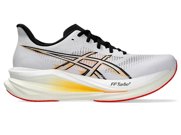 Asics Men's SONICBLAST 2 WHITE/STADIUM ORANGE