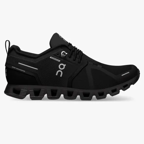 On Cloud5 Waterproof スニーカー レディース　ブラック On Women's Cloud 5 Waterproof BLACK