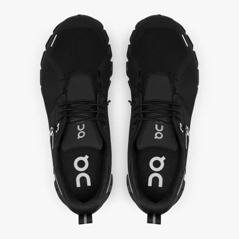 【美品】On Cloud 5 Waterproof 24 黒 On Women's Cloud 5 Waterproof BLACK