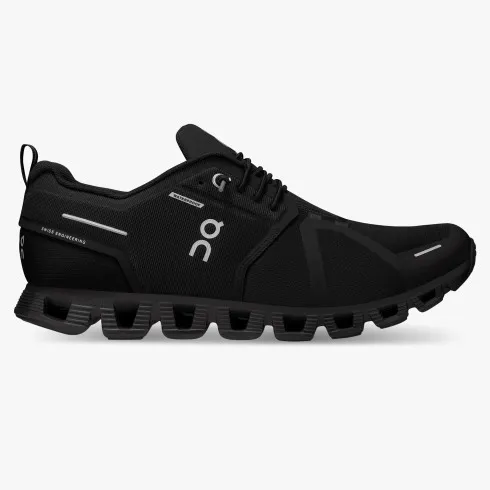 On Men's Cloud 5 Waterproof All Black