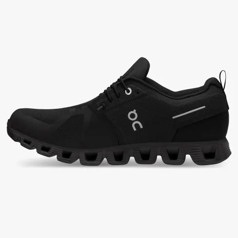 On Men's Cloud 5 Waterproof All Black