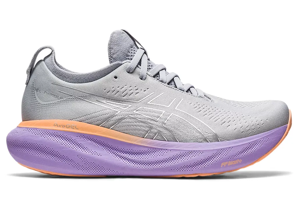 ASICS Women's GEL-NIMBUS 25 PIEDMONT GREY/PURE SILVER