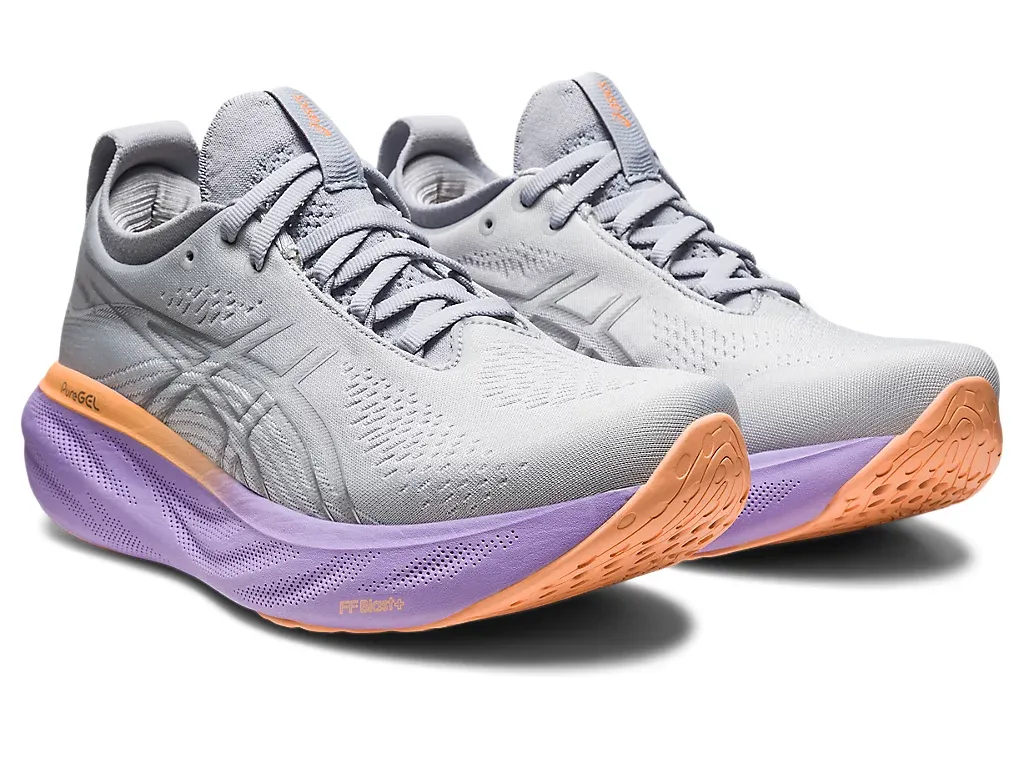 ASICS Women's GEL-NIMBUS 25 PIEDMONT GREY/PURE SILVER
