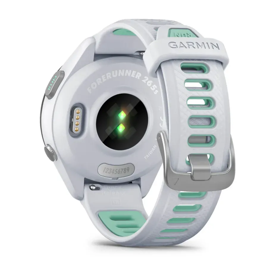 【kei】 Garmin Forerunner 265S ホワイト/ミント Garmin Forerunner 265S Whitestone/Neo Tropic
