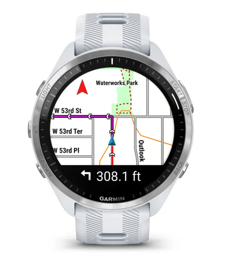 Garmin Forerunner 965 GPS Whitestone