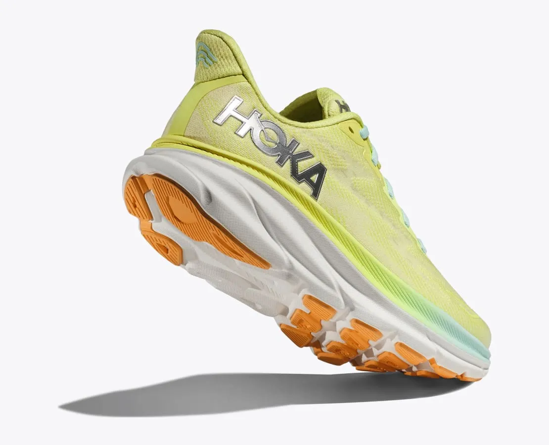 Hoka Women's Clifton 9 CITRUS GLOW/SUNLIT OCEAN