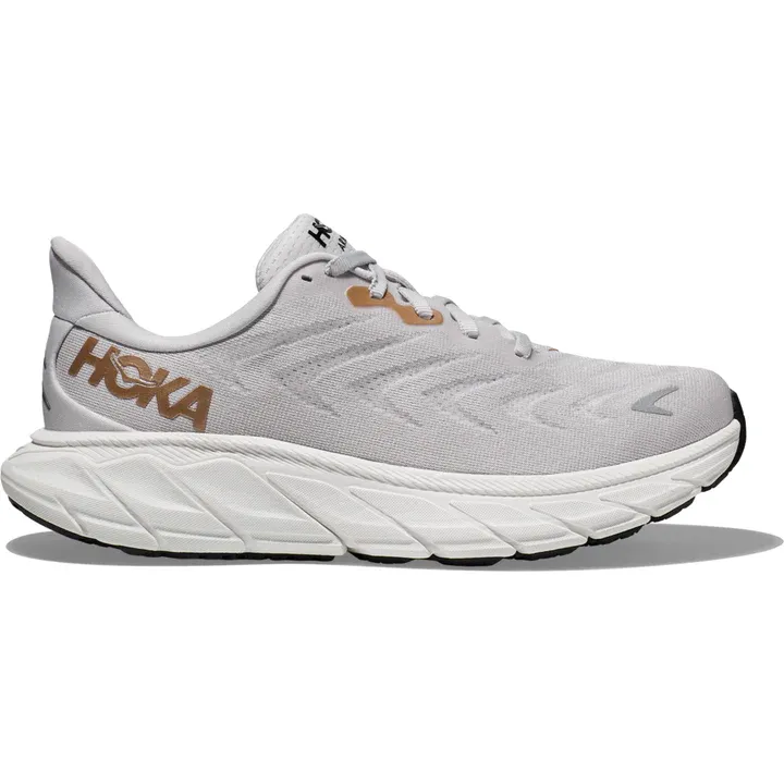 Hoka One One WOMEN'S ARAHI 6 WIDE Nimbus Cloud/Rose Gold-NCRG