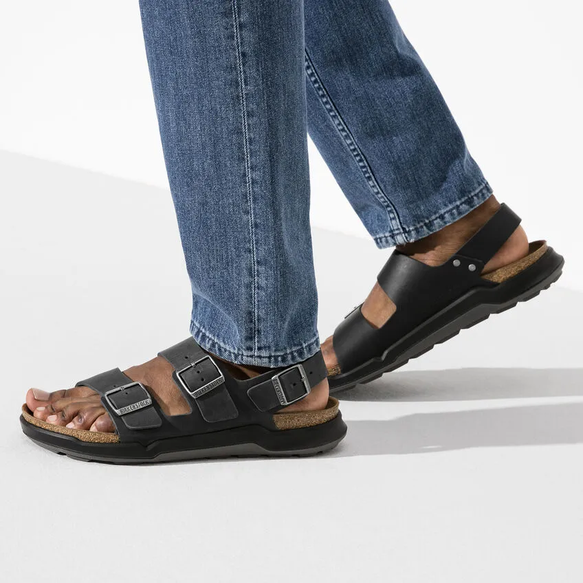Birkenstock Men's Milano Crosstown BLACK