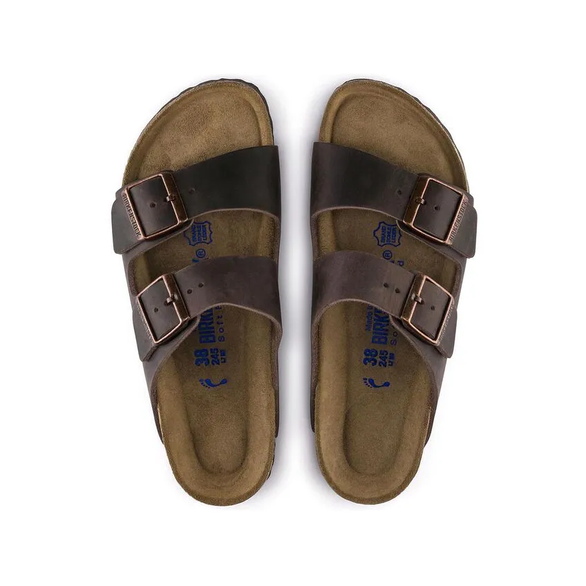 NEW BIRKENSTOCK unisex arizona bs sandal in habana Birkenstock Arizona Oiled Leather Sandal in Habana main image 2