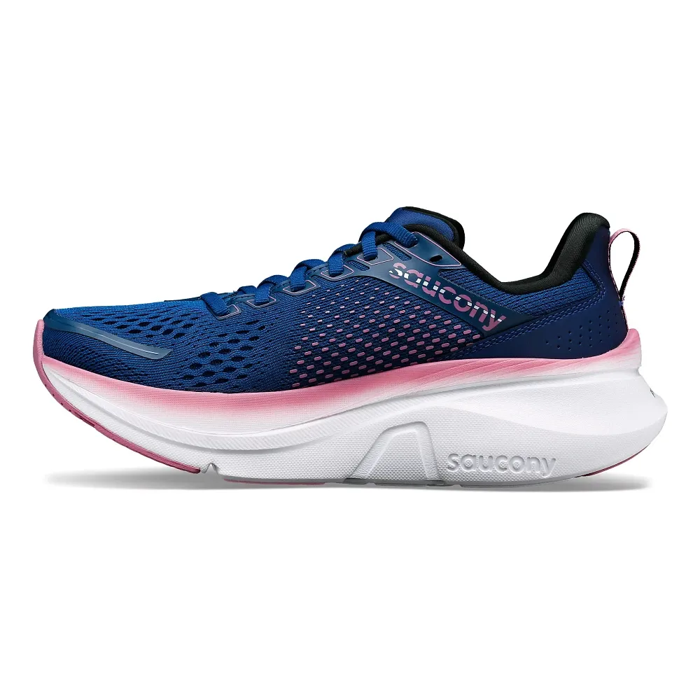 Saucony Women's Guide 17 Wide (D) NAVY/ORCHID