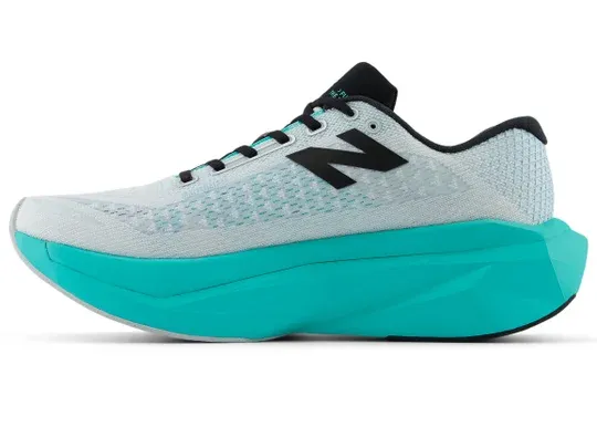 New Balance Men's FuelCell SuperComp Trainer v3 White/Cyber Jade