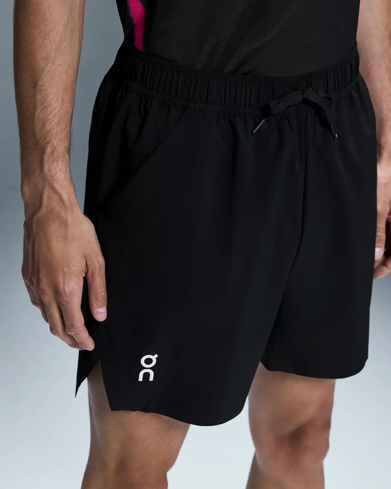 On Men's Court Shorts BLACK