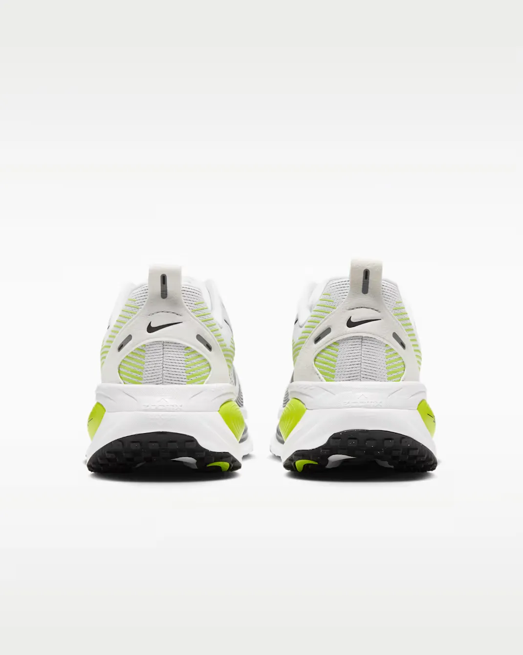Nike Men's Vomero 18 WHITE/BLACK-LEMON VENOM-DK GREY