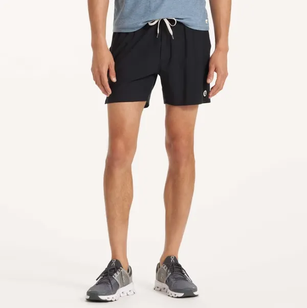 Vuori Men's Course Run Short Black