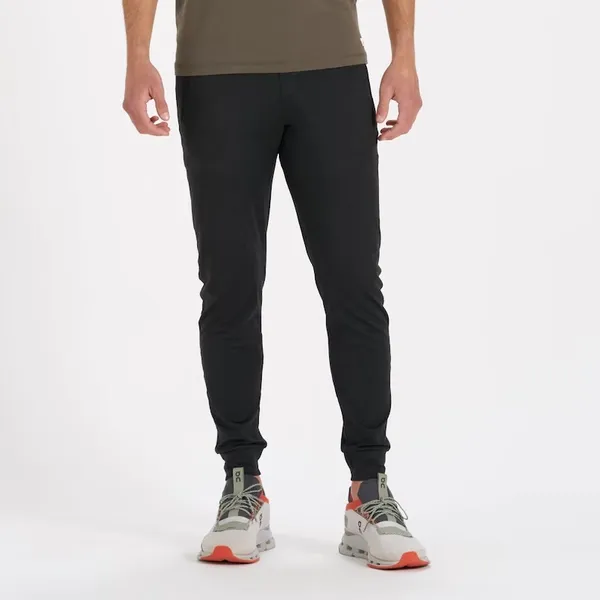 VUORI MEN'S PONTO PERFORMANCE PANT BLACK HEATHER
