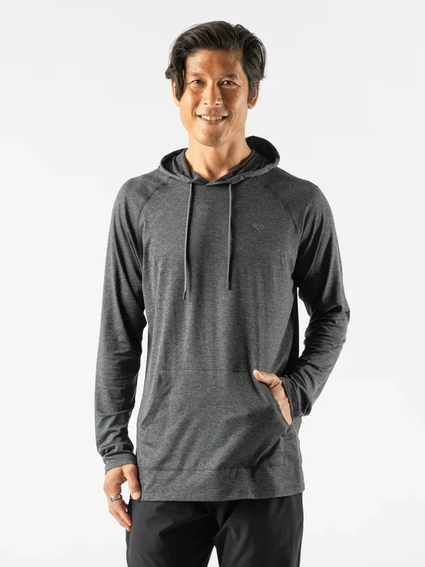 Rabbit Apparel Men's EZ Pullover Black/Charcoal