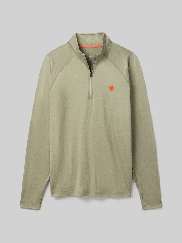 Rabbit Apparel Men's EZ Zip Brown