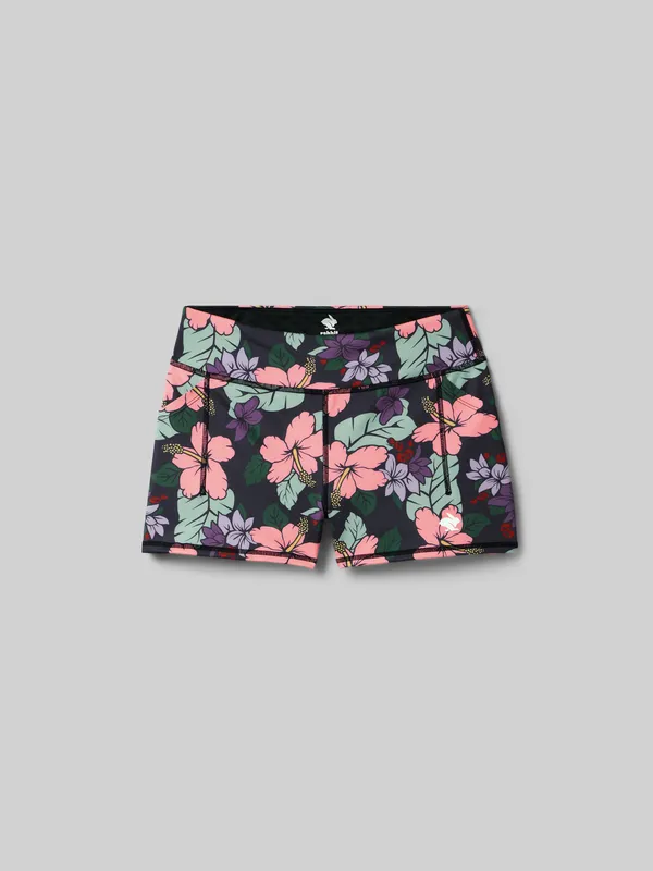 Rabbit Apparel Speed Leggy 2.5" - w Hibiscus Floral
