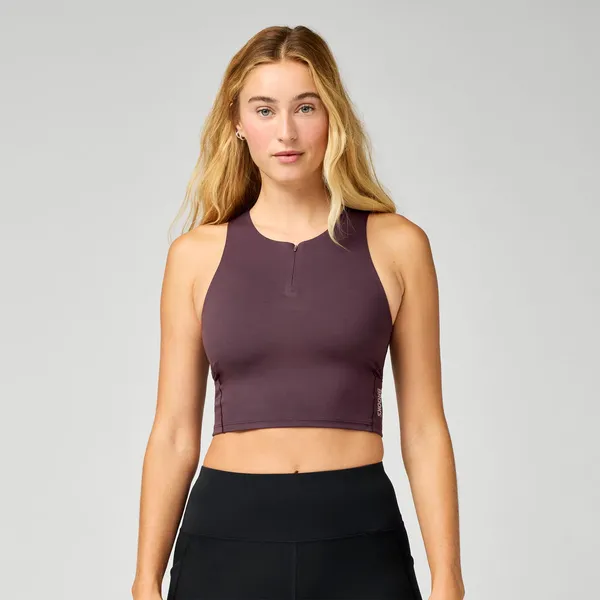 Brooks Women's Movement Race Crop COCOA