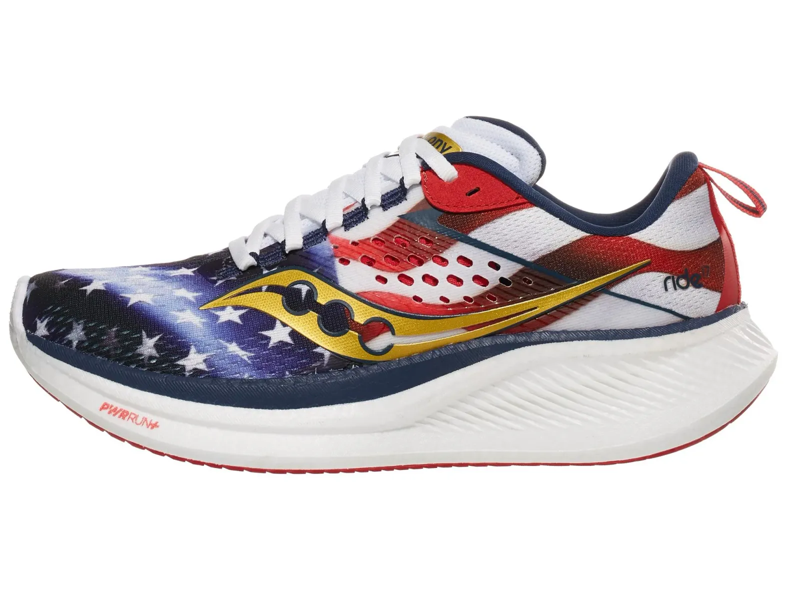 Saucony Women's Ride 17 76 Stars/Stripes
