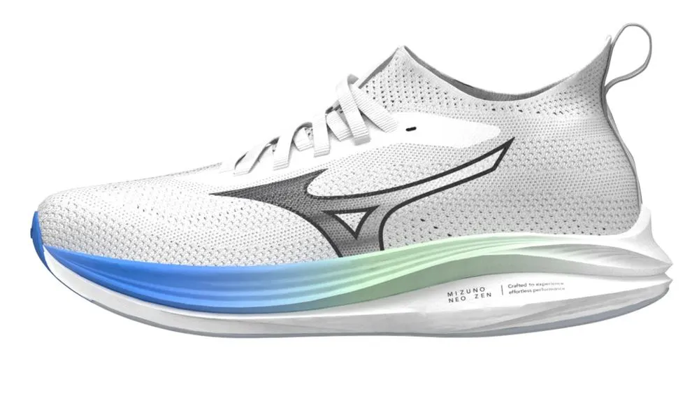 Mizuno Men's NEO ZEN 005H WhiteFrontierBlue