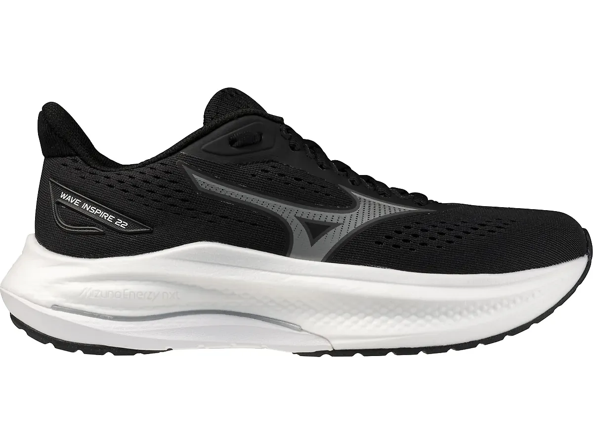 Mizuno Men's WAVE INSPIRE 22 90UG BlackUltimateGrey