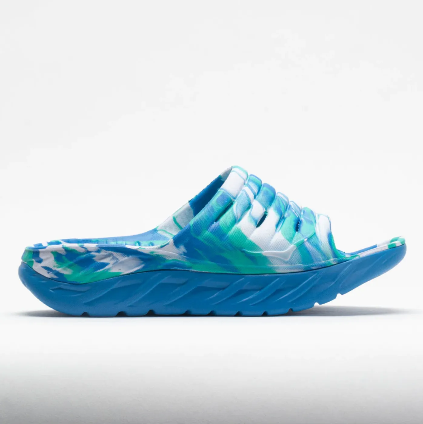 Hoka U ORA RECOVERY SLIDE ABCL ATLANTIS/BLUE CORAL
