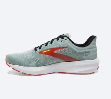 Brooks Men's Launch 9 413 Blue Surf/Black/Cherry Tomato