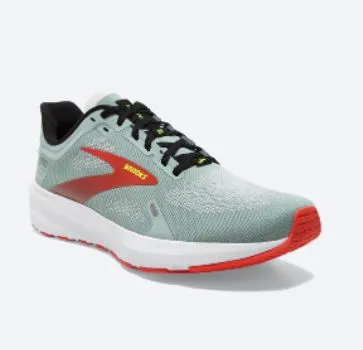 Brooks ランニングシューズ Brooks Men's Launch 9 413 Blue Surf/Black/Cherry Tomato