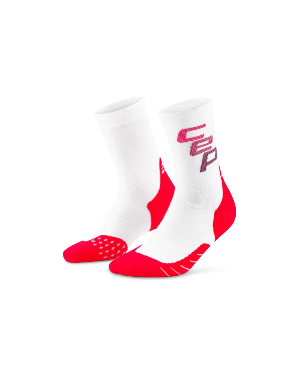 CEP Compression RUN EDITION STEPS MI White/Pink