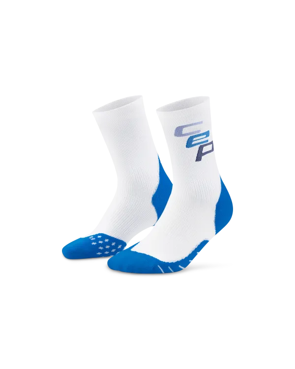 CEP Compression RUN EDITION STEPS MI White/Blue